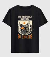 Go Explore Unisex Half Sleeve T-Shirt